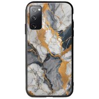 The Marble Collection - Artistic Samsung Galaxy S20 Groove TPU (Tempered Glass και TPU)