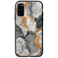 The Marble Collection - Artistic Samsung Galaxy S20 Plus Groove TPU (Tempered Glass και TPU)