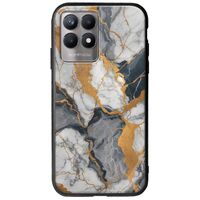 The Marble Collection - Artistic Realme 8i Groove TPU (Tempered Glass και TPU)