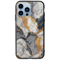 The Marble Collection - Artistic iPhone 14 Pro Max Groove TPU (Tempered Glass και TPU)