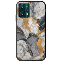 The Marble Collection - Artistic Realme 9 5G Groove TPU (Tempered Glass και TPU)