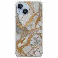 The Marble Collection - Elegance iPhone 15 Flexible TPU (Διάφανη Σιλικόνη)