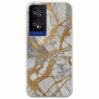 The Marble Collection - Elegance TCL 40 NXTPAPER 4G Flexible TPU (Διάφανη Σιλικόνη)