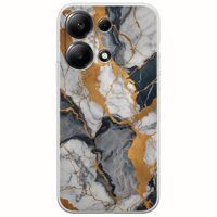 The Marble Collection - Artistic Xiaomi Redmi Note 13 4G Flexible TPU (Διάφανη Σιλικόνη)