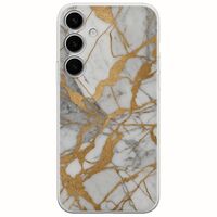 The Marble Collection - Elegance Samsung Galaxy S24 FE 5G Flexible TPU (Διάφανη Σιλικόνη)
