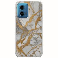 The Marble Collection - Elegance Motorola Moto G34 5G Flexible TPU (Διάφανη Σιλικόνη)