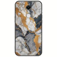 The Marble Collection - Artistic Xiaomi Redmi Note 4 / Note 4X Black TPU (Μαύρη Σιλικόνη)