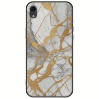 The Marble Collection - Elegance iPhone XR Black TPU (Μαύρη Σιλικόνη)
