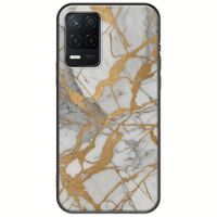 The Marble Collection - Elegance Realme 8 5G Black TPU (Μαύρη Σιλικόνη)