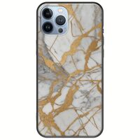 The Marble Collection - Elegance iPhone 12 Pro Black TPU (Μαύρη Σιλικόνη)