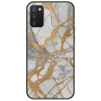 The Marble Collection - Elegance Samsung Galaxy A03s Black TPU (Μαύρη Σιλικόνη)