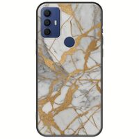 The Marble Collection - Elegance TCL 305 / 306 / 30E / 30SE Black TPU (Μαύρη Σιλικόνη)