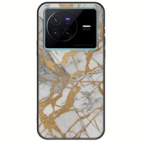 The Marble Collection - Elegance Vivo X80 Black TPU (Μαύρη Σιλικόνη)