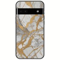 The Marble Collection - Elegance Google Pixel 6a 5G Black TPU (Μαύρη Σιλικόνη)