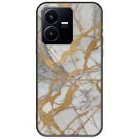 The Marble Collection - Elegance Vivo Y22s Black TPU (Μαύρη Σιλικόνη)