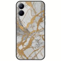 The Marble Collection - Elegance Realme C33 Black TPU (Μαύρη Σιλικόνη)