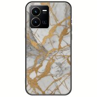 The Marble Collection - Elegance Vivo Y35 Black TPU (Μαύρη Σιλικόνη)