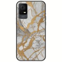 The Marble Collection - Elegance TCL 408 Black TPU (Μαύρη Σιλικόνη)