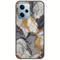 The Marble Collection - Artistic Xiaomi Redmi Note 12 4G Black TPU (Μαύρη Σιλικόνη)