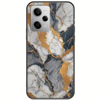 The Marble Collection - Artistic Xiaomi Redmi Note 12 Pro Plus 5G Black TPU (Μαύρη Σιλικόνη)