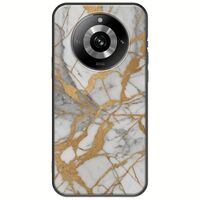 The Marble Collection - Elegance Realme 11 Pro 5G Black TPU (Μαύρη Σιλικόνη)