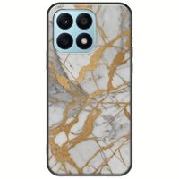 The Marble Collection - Elegance Honor X8a Black TPU (Μαύρη Σιλικόνη)