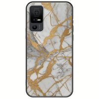 The Marble Collection - Elegance TCL 40 NXTPAPER 5G Black TPU (Μαύρη Σιλικόνη)