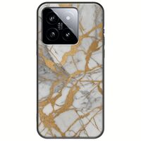 The Marble Collection - Elegance Xiaomi 14 5G Black TPU (Μαύρη Σιλικόνη)