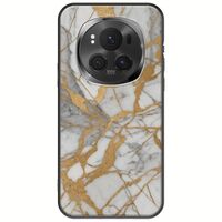 The Marble Collection - Elegance Honor Magic 6 Pro 5G Black TPU (Μαύρη Σιλικόνη)