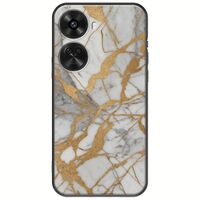The Marble Collection - Elegance Huawei Nova 12 SE Black TPU (Μαύρη Σιλικόνη)