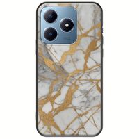 The Marble Collection - Elegance Realme C63 Black TPU (Μαύρη Σιλικόνη)