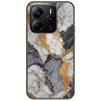 The Marble Collection - Artistic Xiaomi Redmi Note 14 5G Black TPU (Μαύρη Σιλικόνη)