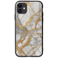 The Marble Collection - Elegance iPhone 11 Groove TPU (Tempered Glass και TPU)