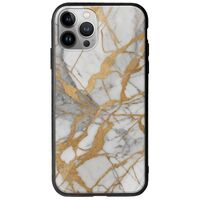 The Marble Collection - Elegance iPhone 12 Pro Max Groove TPU (Tempered Glass και TPU)