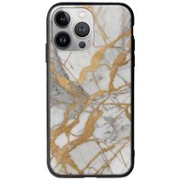 The Marble Collection - Elegance iPhone 13 Pro Max Groove TPU (Tempered Glass και TPU)