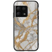 The Marble Collection - Elegance OnePlus 10 Pro Groove TPU (Tempered Glass και TPU)