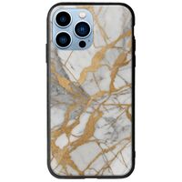 The Marble Collection - Elegance iPhone 14 Pro Max Groove TPU (Tempered Glass και TPU)