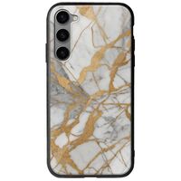The Marble Collection - Elegance Samsung Galaxy S23 Plus 5G Groove TPU (Tempered Glass και TPU)