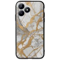 The Marble Collection - Elegance Realme C51 Groove TPU (Tempered Glass και TPU)