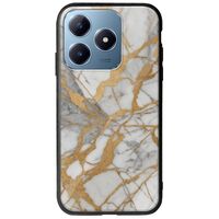 The Marble Collection - Elegance Realme C63 Groove TPU (Tempered Glass και TPU)