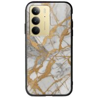 The Marble Collection - Elegance Realme C75 4G Groove TPU (Tempered Glass και TPU)