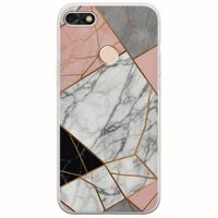 The Marble Collection - Modern Huawei P9 Lite Mini Flexible TPU (Διάφανη Σιλικόνη)