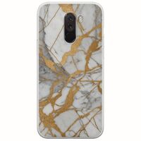 The Marble Collection - Elegance Xiaomi Pocophone F1 Flexible TPU (Διάφανη Σιλικόνη)