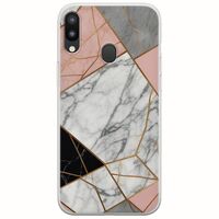 The Marble Collection - Modern Samsung Galaxy M20 Flexible TPU (Διάφανη Σιλικόνη)
