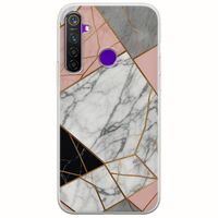 The Marble Collection - Modern Realme 5 Pro Flexible TPU (Διάφανη Σιλικόνη)