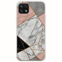 The Marble Collection - Modern Samsung Galaxy A22 5G Flexible TPU (Διάφανη Σιλικόνη)