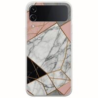 The Marble Collection - Modern Samsung Galaxy Z Flip 4 5G Flexible TPU (Διάφανη Σιλικόνη)
