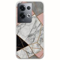 The Marble Collection - Modern Oppo Reno 8 Pro 5G Flexible TPU (Διάφανη Σιλικόνη)