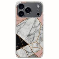 The Marble Collection - Modern iPhone 17 Pro Flexible TPU (Διάφανη Σιλικόνη)