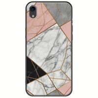 The Marble Collection - Modern iPhone XR Black TPU (Μαύρη Σιλικόνη)